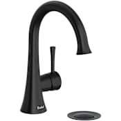 Riobel Edge 1.2 GPM Single Hole Bathroom Faucet Black