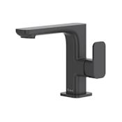 Riobel Equinox 1.2 GPM Single Hole Bathroom Faucet with Pop-Up Drain Assembly Black