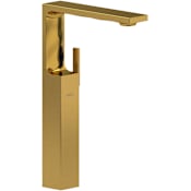 Riobel Reflet 1.2 GPM Single Hole Bathroom Faucet Brushed Gold