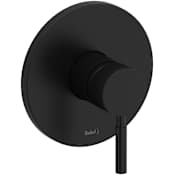 Riobel Riu Pressure Balanced Valve Trim Only with Single Lever Handle - Less Rough In Black