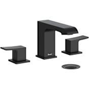 Riobel Zendo 1.2 GPM Widespread Bathroom Faucet Black