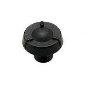 RK International Fullerton 1 1/2" (1.5") Industrial Mushroom Cabinet Knob / Drawer Knob Black