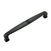 RK International Alder 6 Inch Center to Center Cabinet Handle / Drawer Pull Black