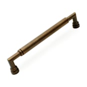 RK International Cylinder 12" Center to Center Modern Industrial Solid Brass Luxury Appliance Pull / Appliance Handle Antique English