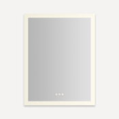 Robern AiO Reserve 23-1/4" x 30" Lighted Frameless Single Door Medicine Cabinet Mirror