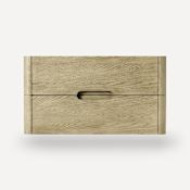 Robern Craft Series 36" Single Wall Mounted Vanity Cabinet Only - Less Vanity Top Rustic Oak