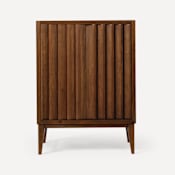 Robern Sinca 24" Single Free Standing Vanity Cabinet - Less Vanity Top Walnut