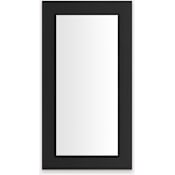 Robern Main Line 15-1/4" x 30" Framed Single Door Medicine Cabinet with Soft Close Hinges Brushed Black