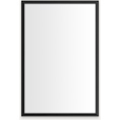 Robern Main Line 19-1/4" x 30" Framed Single Door Medicine Cabinet with Soft Close Hinges Brushed Black