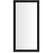 Robern Main Line 19-1/4" x 39-3/8" Framed Single Door Medicine Cabinet with Soft Close Hinges, Interior Lighting, USB Charging Ports, and Electrical Outlets Brushed Black