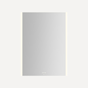 Robern Instinct 35-1/8"W x 47-3/8"H Rectangular Flat Frameless Wall Mounted Bathroom Mirror with LED Lighting Mirror