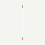 Robern Tenor 39" Tall Modular Wall Sconce Brass