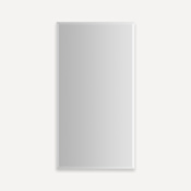Robern M Series Reserve 15-1/4" x 30" Frameless Single Door Medicine Cabinet Mirrored