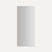 Robern M Series Reserve 15-1/4" x 36" Frameless Single Door Medicine Cabinet Mirrored