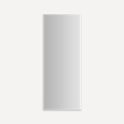 Robern M Series Reserve 15-1/4" x 39-3/8" Frameless Single Door Medicine Cabinet Mirrored
