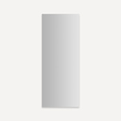 Robern M Series Reserve 15-1/4" x 39-3/8" Frameless Single Door Medicine Cabinet Mirrored