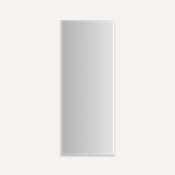 Robern M Series Reserve 15-1/4" x 39-3/8" x 6" Right Swinging Frameless Single Door Medicine Cabinet with Soft Close Hinges Beveled Edge