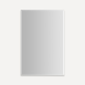 Robern M Series Reserve 19-1/4" x 30" Frameless Single Door Medicine Cabinet Mirrored