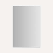 Robern M Series Reserve 19-1/4" x 30" Frameless Single Door Medicine Cabinet Mirrored