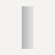 Robern M Series Reserve 19-1/4" x 72" Frameless Single Door Medicine Cabinet Mirrored