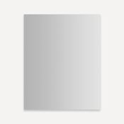 Robern M Series Reserve 23-1/4" x 30" Frameless Single Door Medicine Cabinet Mirrored