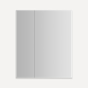 Robern M Series Reserve 29-1/4" x 36" Frameless Double Door Medicine Cabinet Mirrored
