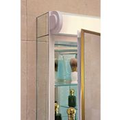 Robern Main Line 40" x 6" Semi-Recessed Side Kit Plain