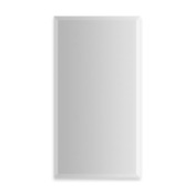 Robern PL Portray 15-1/4" x 30" Beveled Frameless Single Door Medicine Cabinet with Slow Close Hinges Mirrored