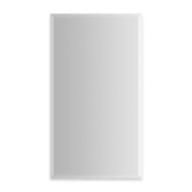 Robern PL Portray 19-1/4" x 30" Beveled Frameless Single Door Medicine Cabinet with Slow Close Hinges Mirrored
