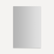 Robern PL Portray 19-1/4" x 30" Frameless Single Door Medicine Cabinet with Slow Close Hinges Mirrored