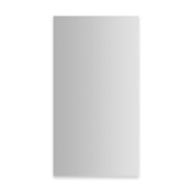 Robern PL Portray 19-1/4" x 36" Beveled Frameless Single Door Medicine Cabinet with Slow Close Hinges Mirrored
