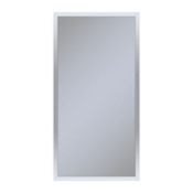 Robern 15-1/4" x 30" Framed Medicine Cabinet with Left Hinges and Charging Strip Chrome