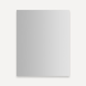 Robern R3 16" x 20" x 4" Plain Single Door Medicine Cabinet with Reversible Hinge Mirrored