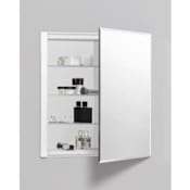 Robern R3 24" x 26" x 4" Beveled Single Door Medicine Cabinet with Reversible Hinge Mirrored