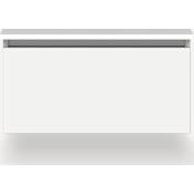 Robern Cartesian 30" Single Wall Mounted Vanity Cabinet - Less Vanity Top with Full Drawer White