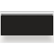 Robern Cartesian 37" Single Wall Mounted Vanity Cabinet Only - Less Vanity Top Matte Black
