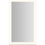 Robern Vitality 24" W x 40" H Rectangular Frameless Bathroom Mirror with Light N/A