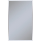 Robern Profiles 23-1/4" x 39-3/8" Framed Single Door Medicine Cabinet with Left Hinge, Safeseal, Magnetic Organization, Integrated USB Ports, and Integrated Outlets Chrome