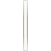Robern Profiles Single Light 39-3/8" Tall Integrated LED Bath Bar - 2700K Color Temperature Chrome