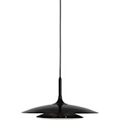 Robert Abbey Axiom 3 Light 19" Wide LED Pendant Gloss Black