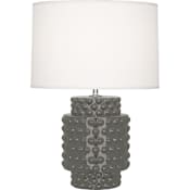 Robert Abbey Dolly 21" Tall Buffet Table Lamp Ash Glazed