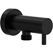 Rohl Handshower Outlet With Integrated Volume Control Matte Black