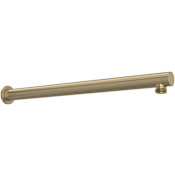 Rohl Tenerife 15-23/32" Wall Mounted Shower Arm and Flange Antique Gold