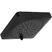 Rohl 1.8 GPM Multi Function Rain Shower Head Matte Black