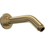 Rohl Tenerife 6-13/16" Wall Mounted Shower Arm and Flange Antique Gold