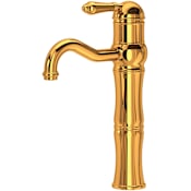 Rohl Acqui 1.2 GPM Single Hole Bathroom Faucet Italian Brass