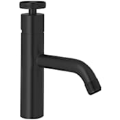 Rohl Campo 1.2 GPM Single Hole Bathroom Faucet with Pop-Up Drain Assembly Matte Black