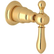 Rohl Arcana Single Handle 3 Function Diverter / Volume Control Valve Trim - Less Valve Italian Brass