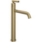 Rohl Apothecary 1.2 GPM Single Hole Bathroom Faucet Antique Gold