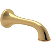 Rohl Country Bath 7" Tub Spout Italian Brass